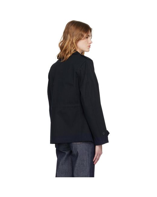 A.P.C. Black Belted Jacket