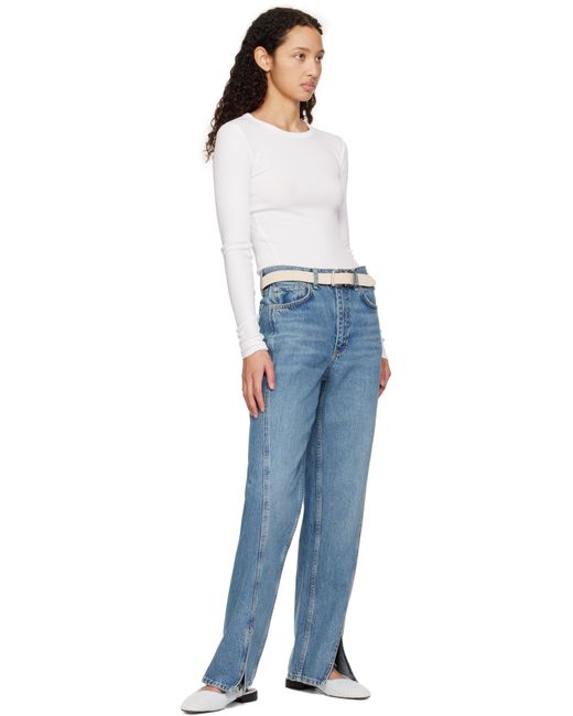 Rag & Bone Black Harlow Belt
