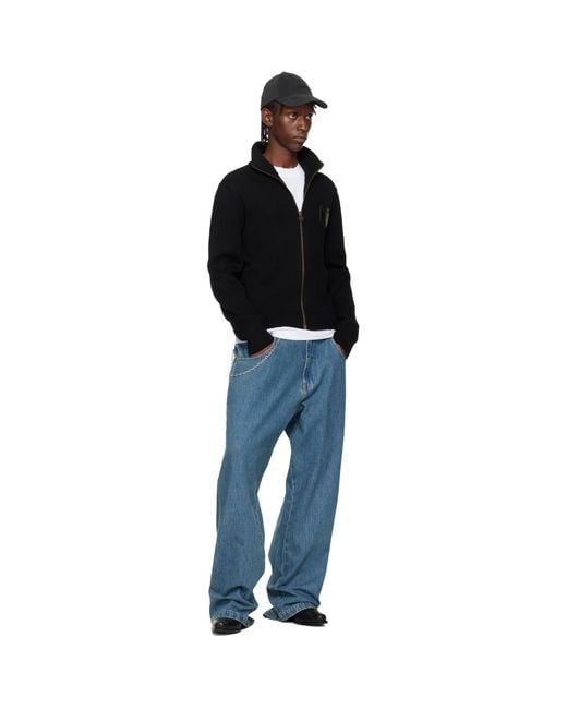 Vetements Blue Hip-Hop Jeans for men