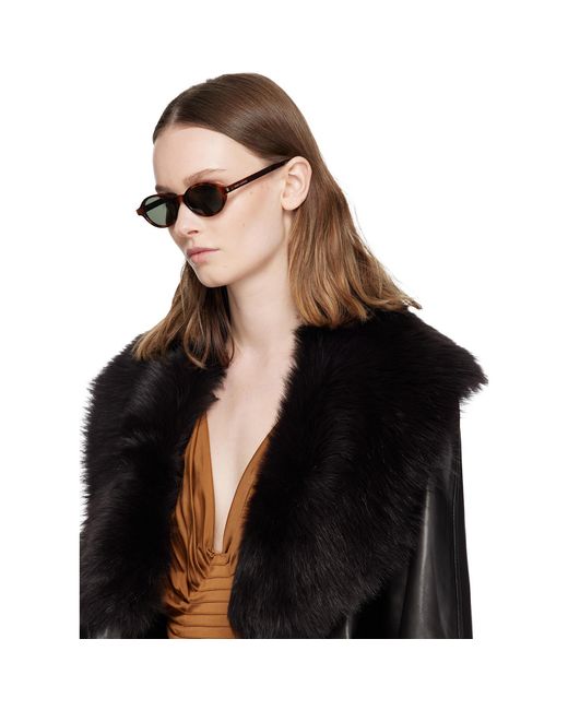 Saint Laurent Brown Sl 751 Jeanne Sunglasses