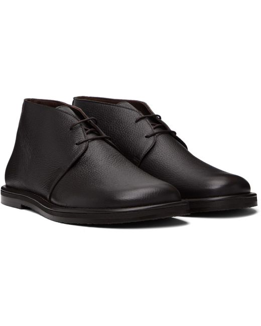 Studio Nicholson Black Woodrow Desert Boots for men