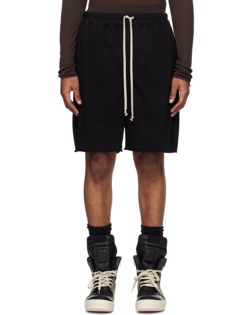 Rick Owens Black Concordians Boxers Shorts for men