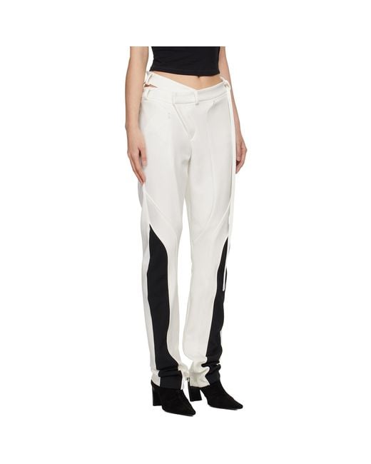 OTTOLINGER Multicolor Contrast-Panel Trousers