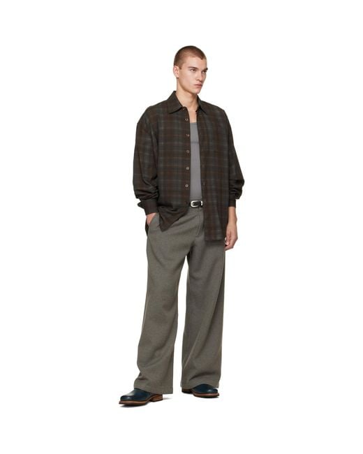 Our Legacy Black Borrowed Shirt for men