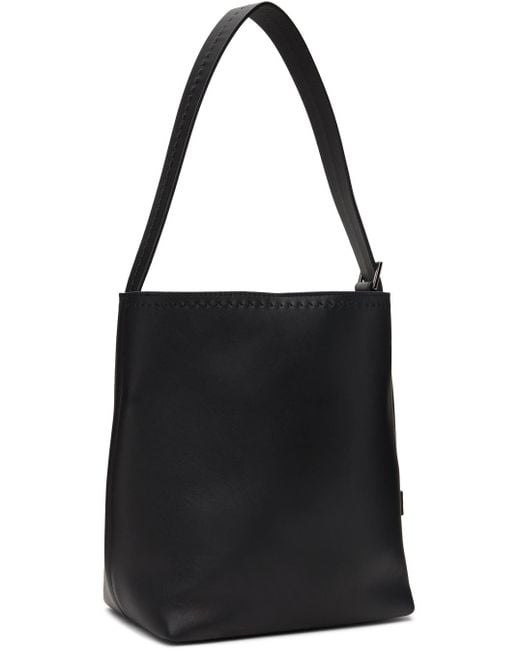 MAX MARA Archetipo ミディアム レザー ショルダーバッグ max-mara-BLACK-Small-Leather-