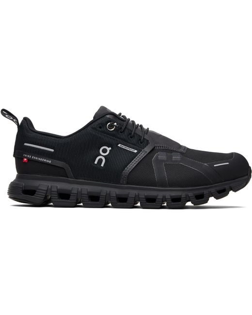 On Shoes Black Cloud 6 Waterproof Sneakers for men