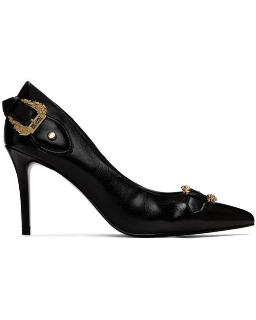 Versace Ssense Exclusive Black Heels