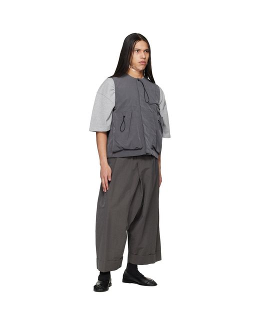 Toogood Gray 'The Roper' Vest for men