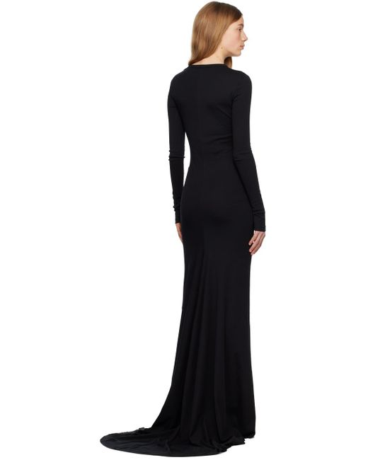 Ann Demeulemeester Black Jesse Maxi Dress