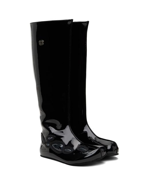Rombaut Black Ssense Exclusive Alien Barefoot Tall Boots