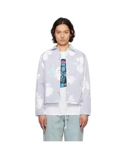 Noah NYC White Outrigger Jacket for men