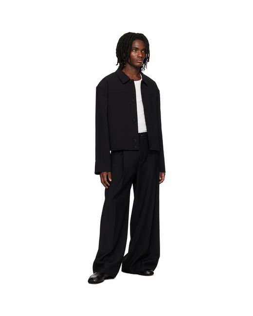 Entire studios Black Craft Jacket for men