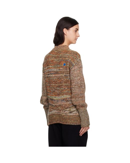 Pull Marbré Multicolore Adererror en coloris Brown