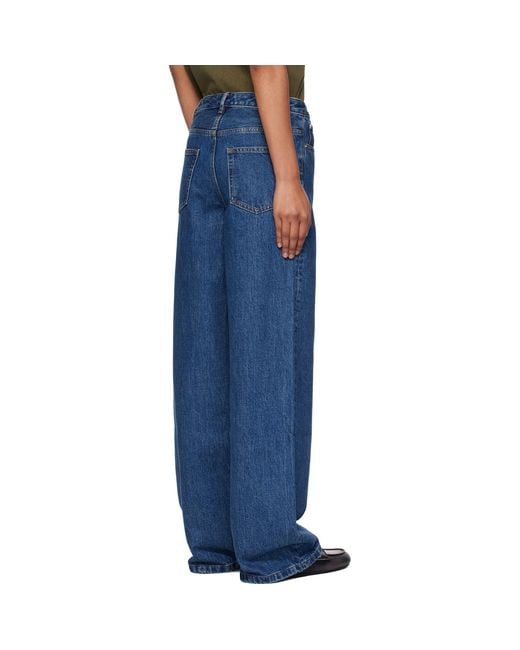 A.P.C. Blue Elisabeth Jeans