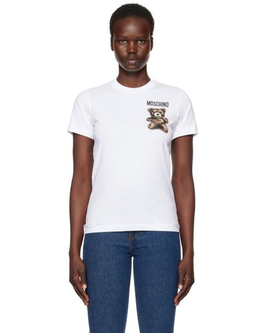 Moschino Black Teddy Bear T-Shirt