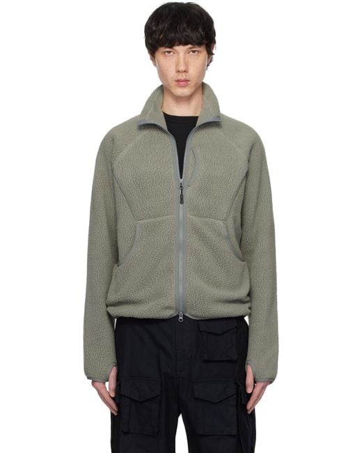 【関税込み】Snow Peak グレー Thermal ボア フリースジャケット snow peak (スノーピーク) Thermal Boa Fleece Jacket