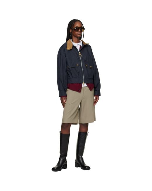 Barbour Blue Blackthorn Casual Jacket