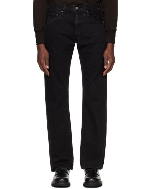 Levi's Black 517 Bootcut Jeans for men