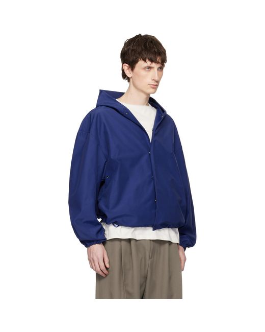 Seventh Blue Orb Shell Jacket for men