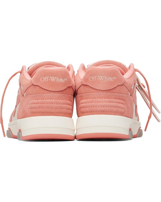 Off-White c/o Virgil Abloh Pink 'Out Of Office' Sneakers