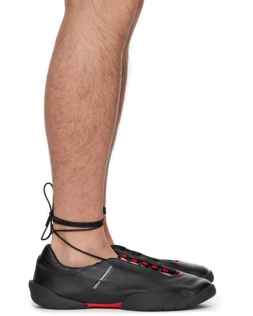 メンズ Y-3 ブラック Regu Mary Jane スニーカー Brown