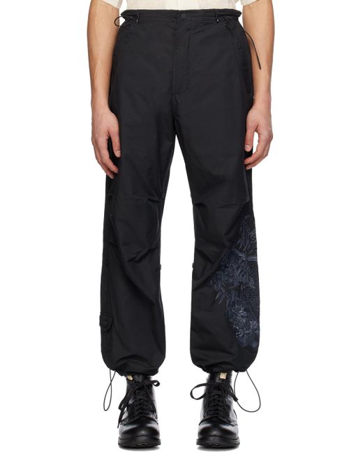 Pantalon snopants® noir à image de tigre et bambou Maharishi pour homme en coloris Black