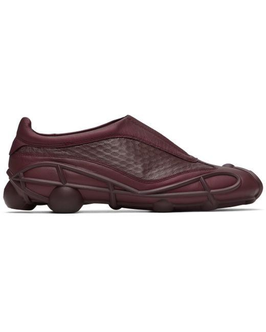 Ecco Purple Burgundy Kiko Kostadinov Edition Jemison Sneakers