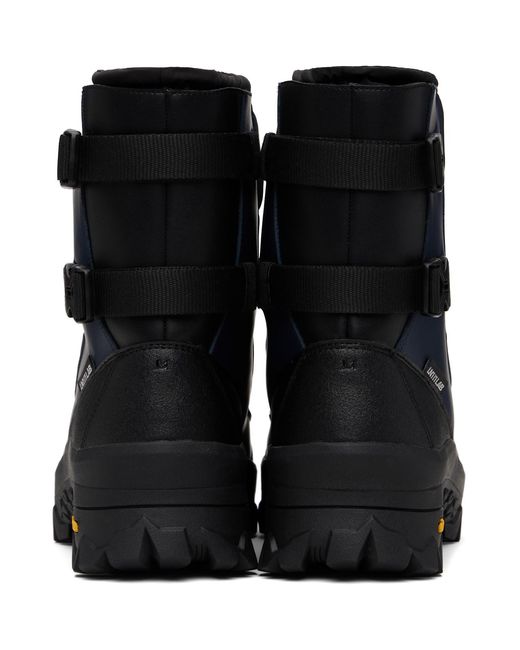 untitlab Black Un Sakura Boots for men