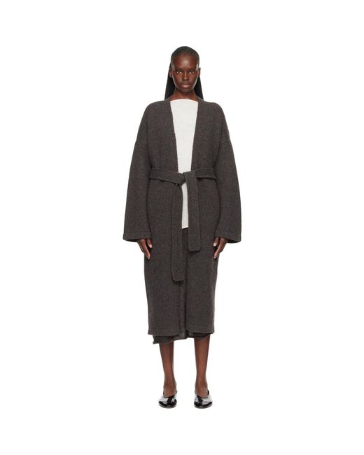 Lauren Manoogian Black Long Open Cardigan