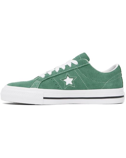 Converse Green Cons One Star Pro Sneakers