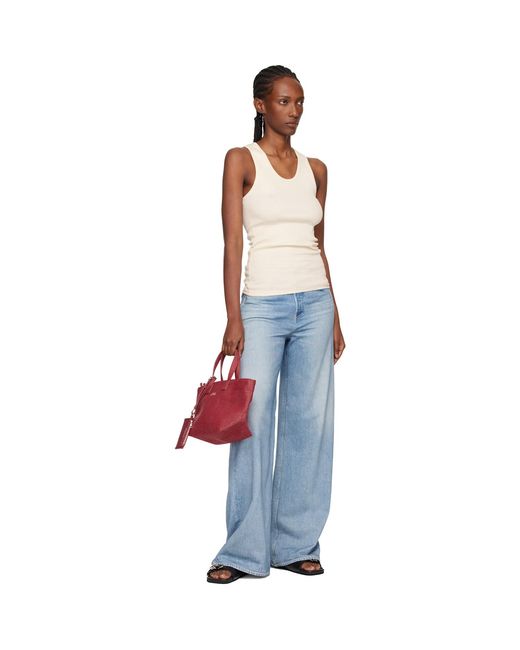 Jean Ample Sofie Bleu En Miramar Rag & Bone en coloris Blue