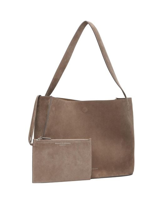 Studio Nicholson Brown Doublet Suede Tote for men