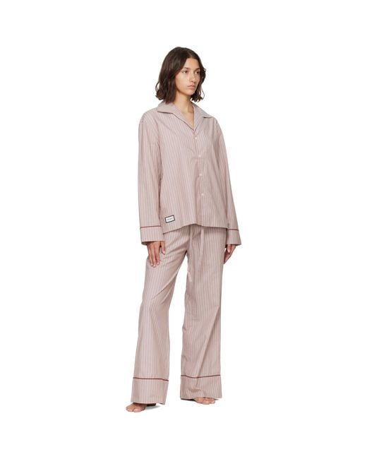 Entire studios Brown L/S Pyjama Shirt