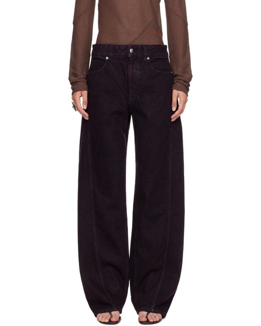 Eckhaus Latta Black Bend Jeans