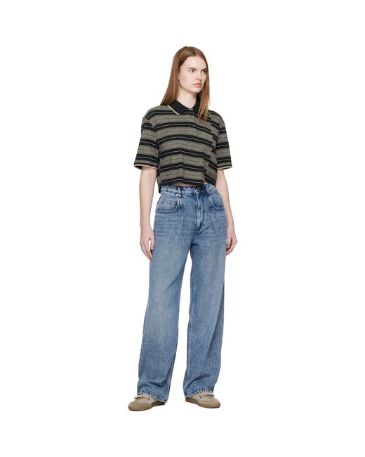 Isabel Marant Black Isalyne Polo