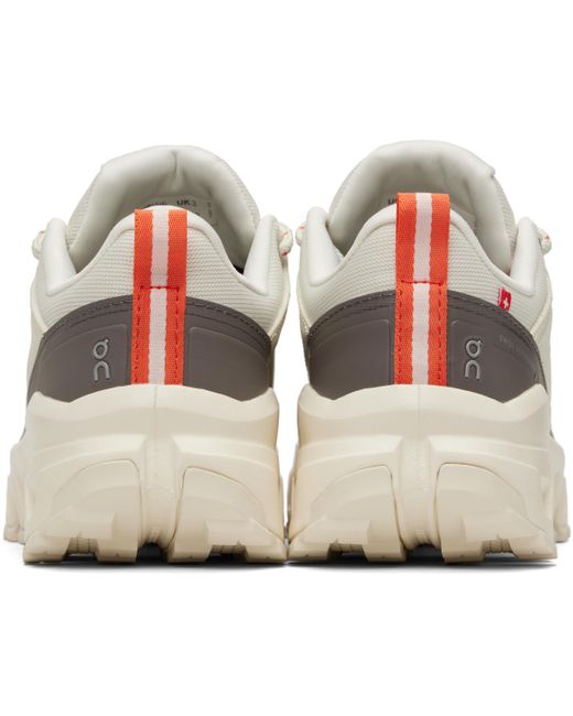 On Shoes Black Off- Cloudrock Low Waterproof Sneakers