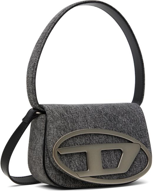 DIESEL グレー 1Dr バッグ Black