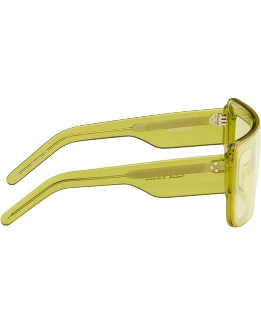Rick Owens Blue Documenta Sunglasses for men