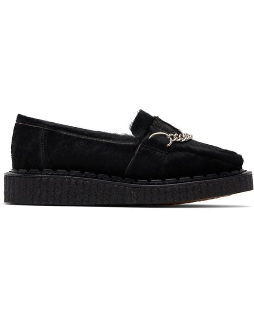 George Cox Black Buxton Loafers
