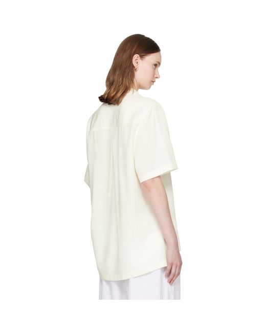 Totême White Off- Fluid Polo