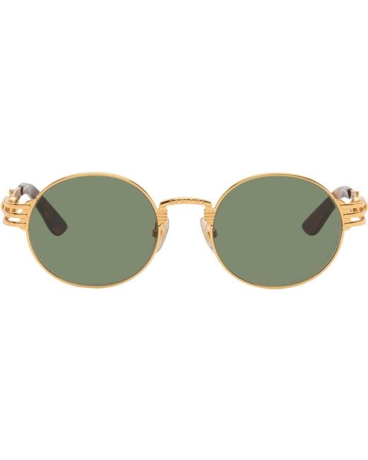 Jean Paul Gaultier Green 'The 56-6106' Sunglasses