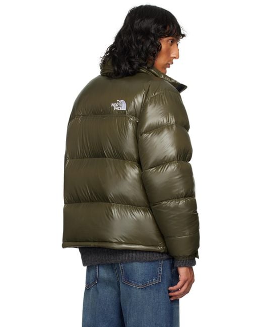 The North Face Black Ssense Exclusive Khaki 1996 Retro Nuptse Down Jacket for men