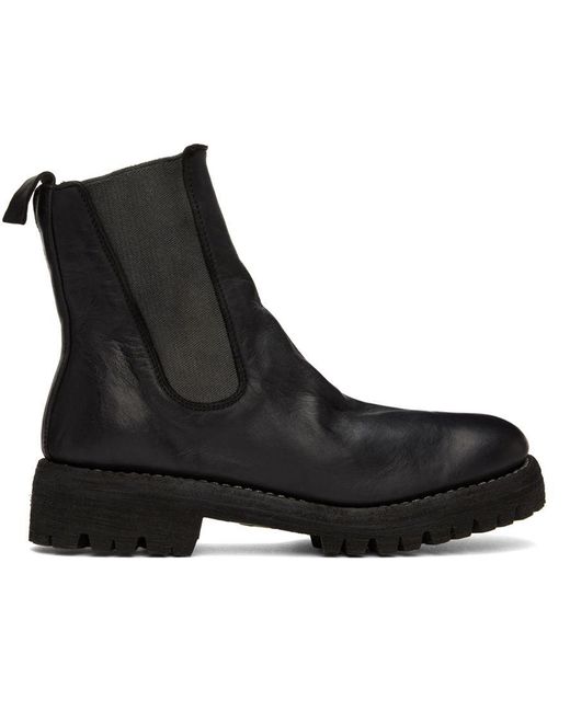 Guidi 76v Chelsea Boots in Black | Lyst