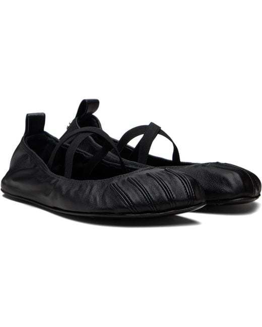 Coperni Black Soft 5T Ballerina Flats