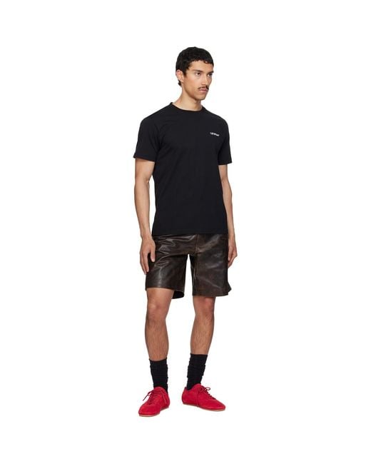 Off-White c/o Virgil Abloh Black Metal Arrow Slim T-Shirt for men