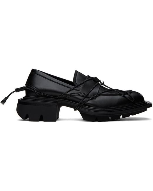 untitlab Black Reel Derbys for men