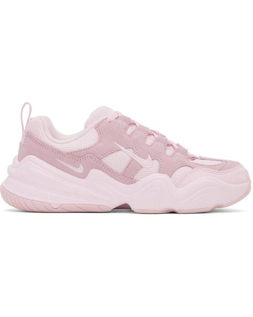 Nike Black Pink Tech Hera Sneakers