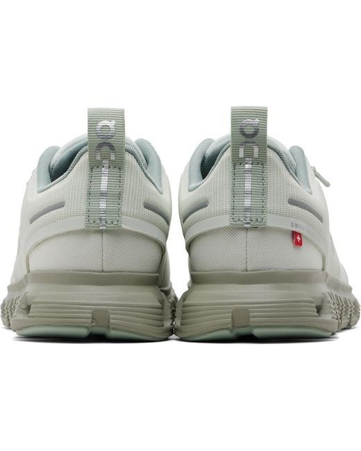 On Shoes Black Off- Cloud 6 Waterproof Sneakers