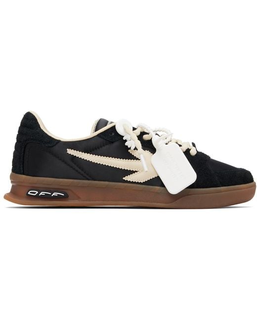 Off-White c/o Virgil Abloh Black New Slim Sneakers for men