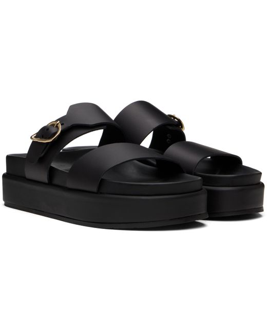 Ancient Greek Sandals ブラック Latria 2Flatform サンダル Black